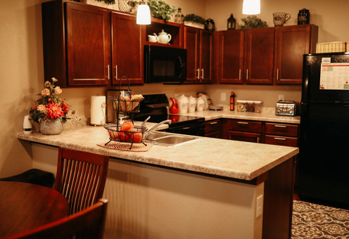 Apartment photo of kitchen